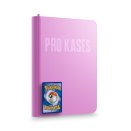 Zip Binder cartes (9 pochettes par page) Rose - Pro Kases